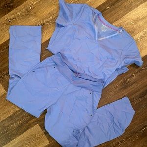 Ceil blue healing hands scrub set